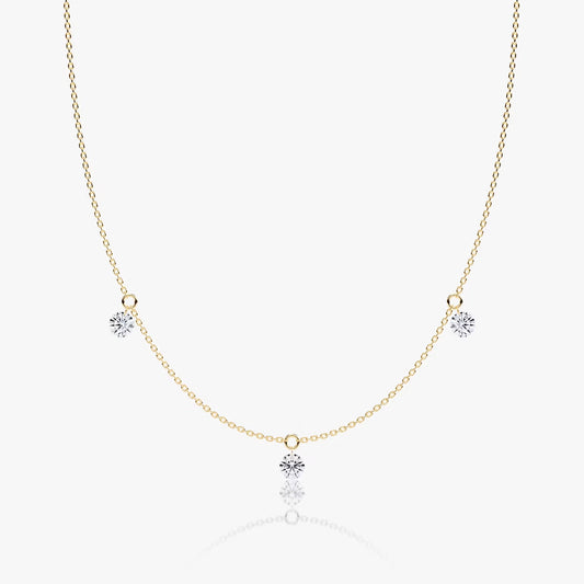 Floating Station Necklace