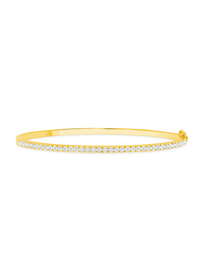 Twily Diamond Bangle 14K