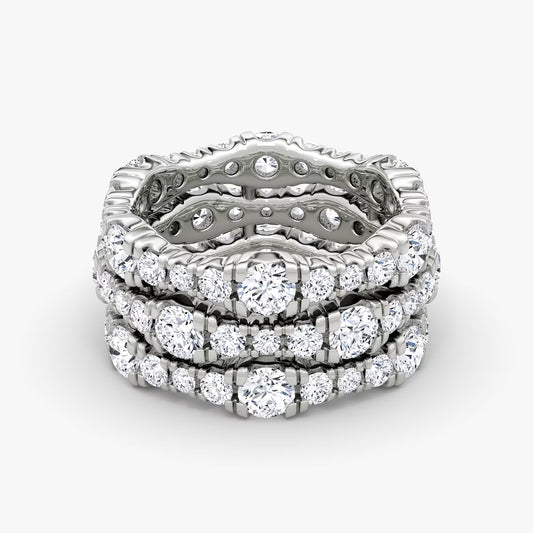 Multi Row Pavé Ring