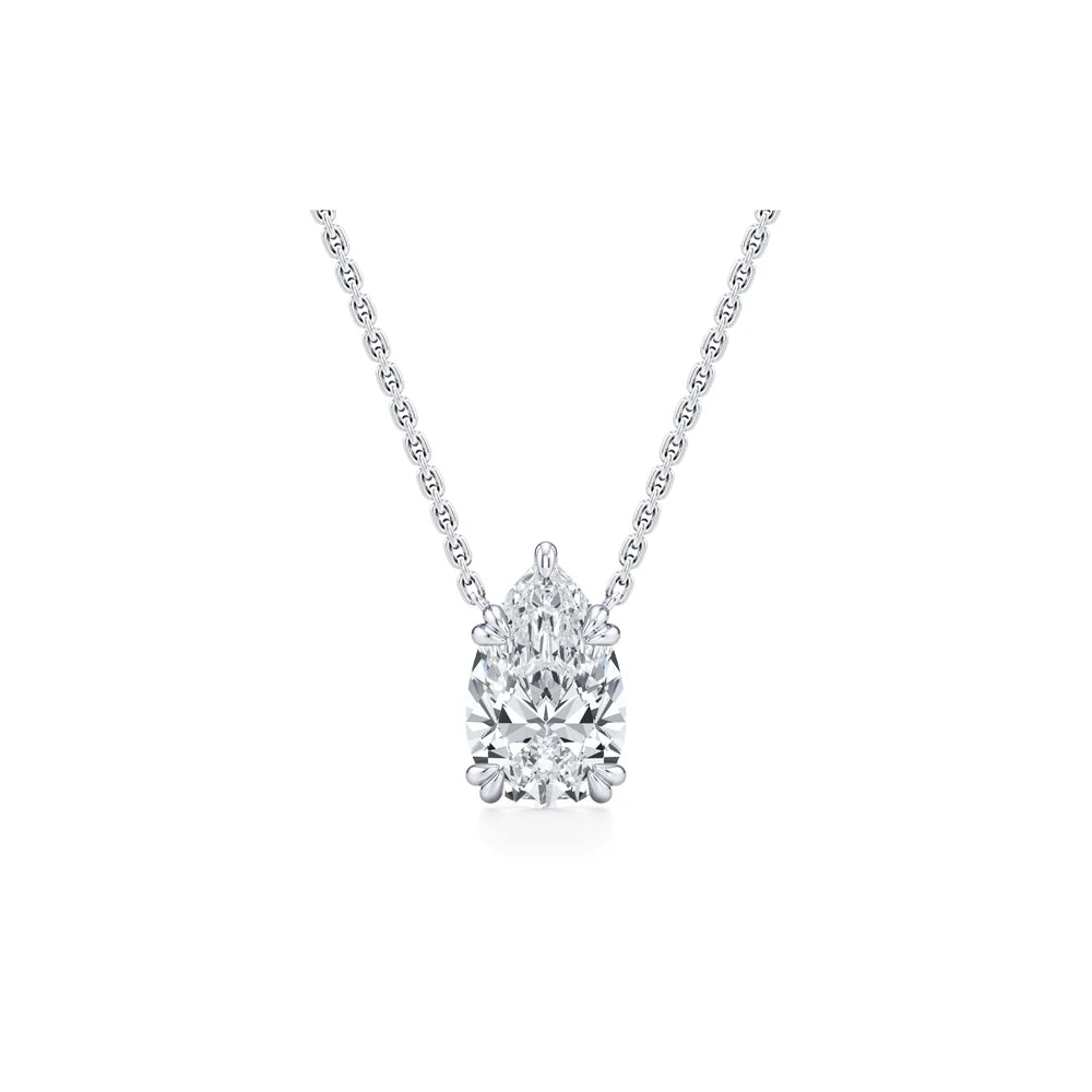 Elle Lab Diamond Pear Pendant
