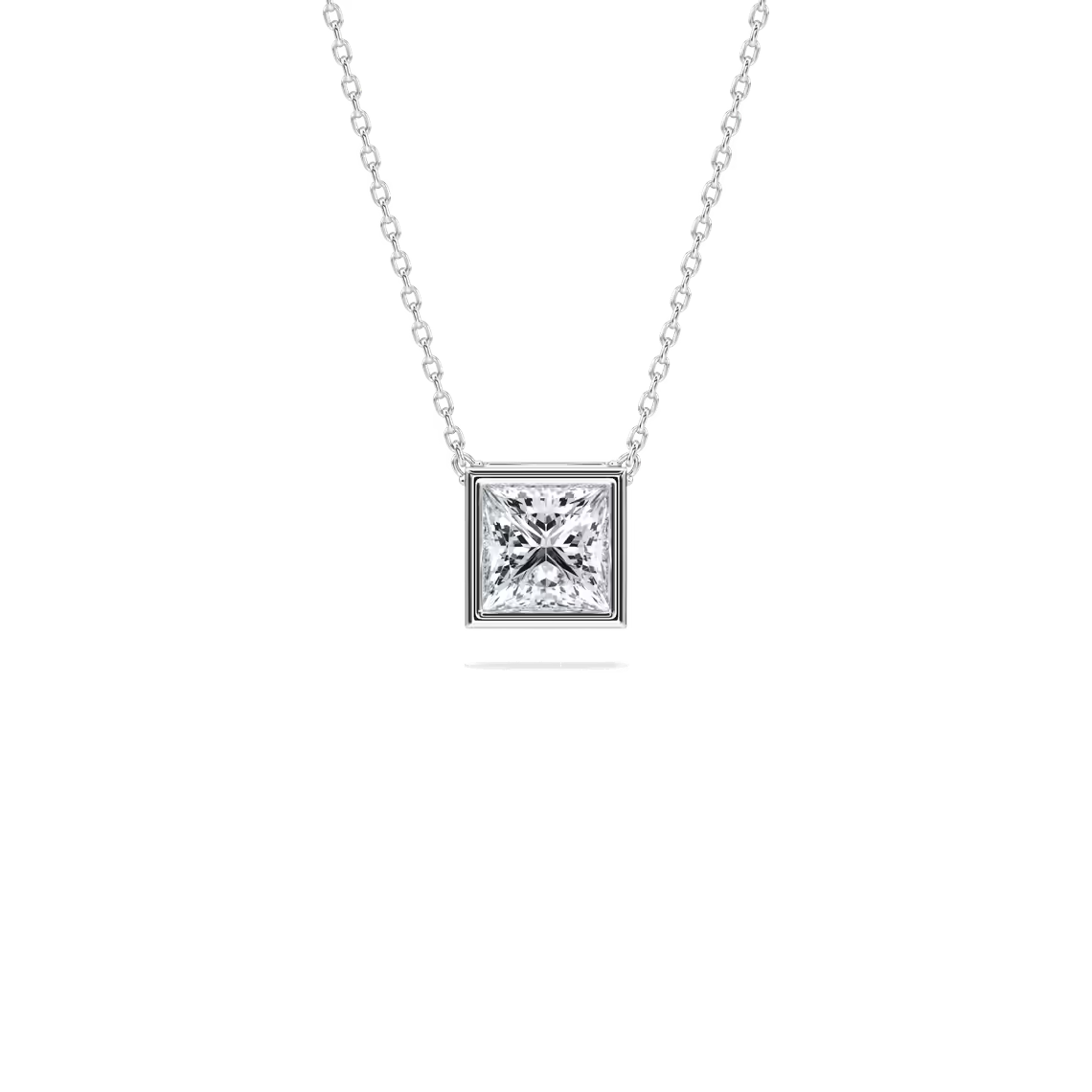 Modern Bezel Pendant