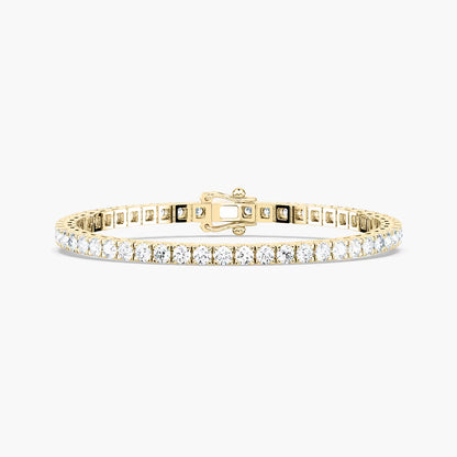 Classic 4-Prong Tennis Bracelet in 14KT Gold