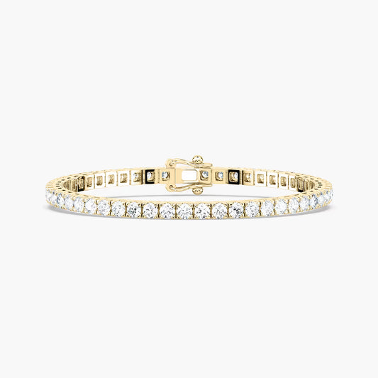 Classic 4-Prong Tennis Bracelet in 14KT Gold