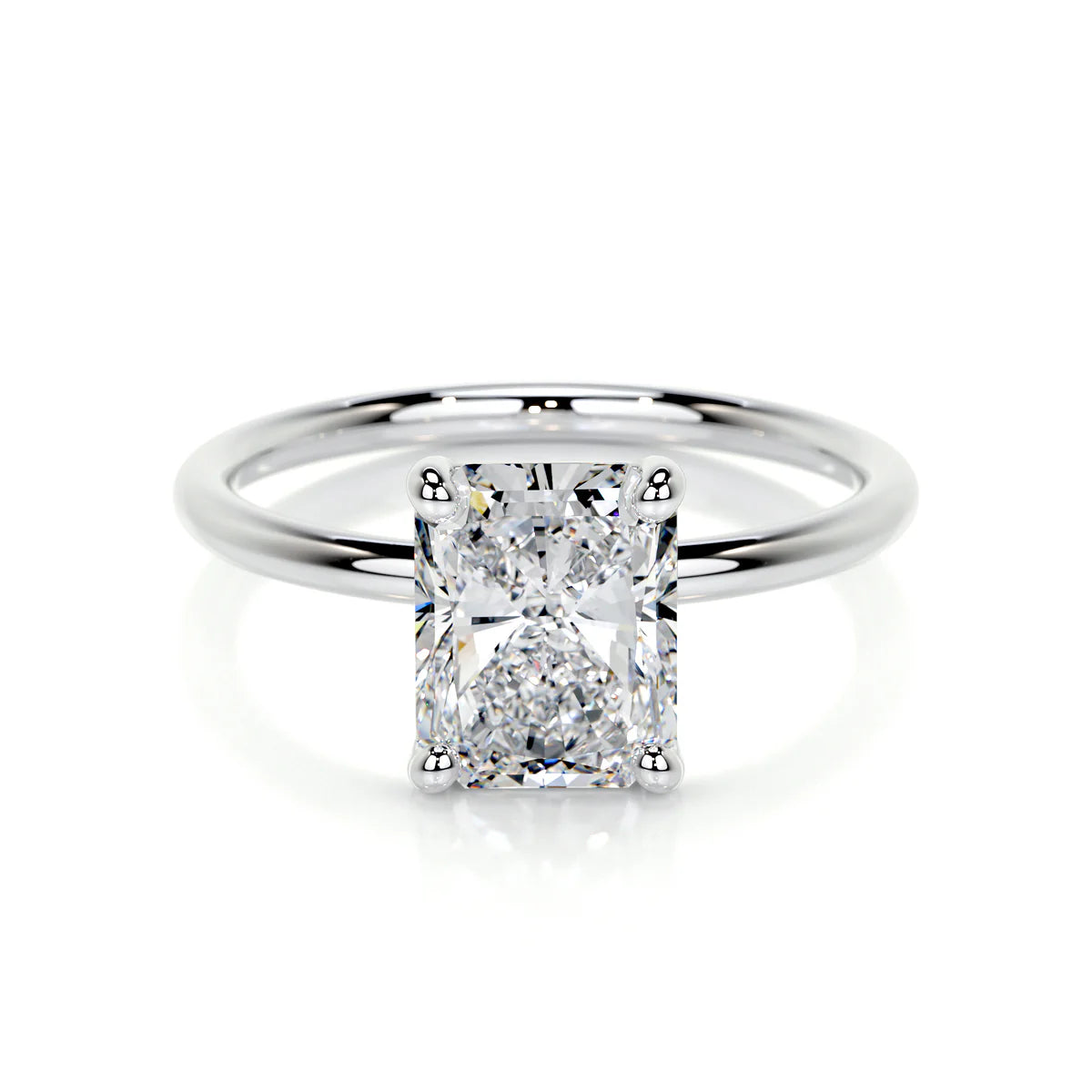 Harper Lab Grown Diamond Ring 14K White Gold