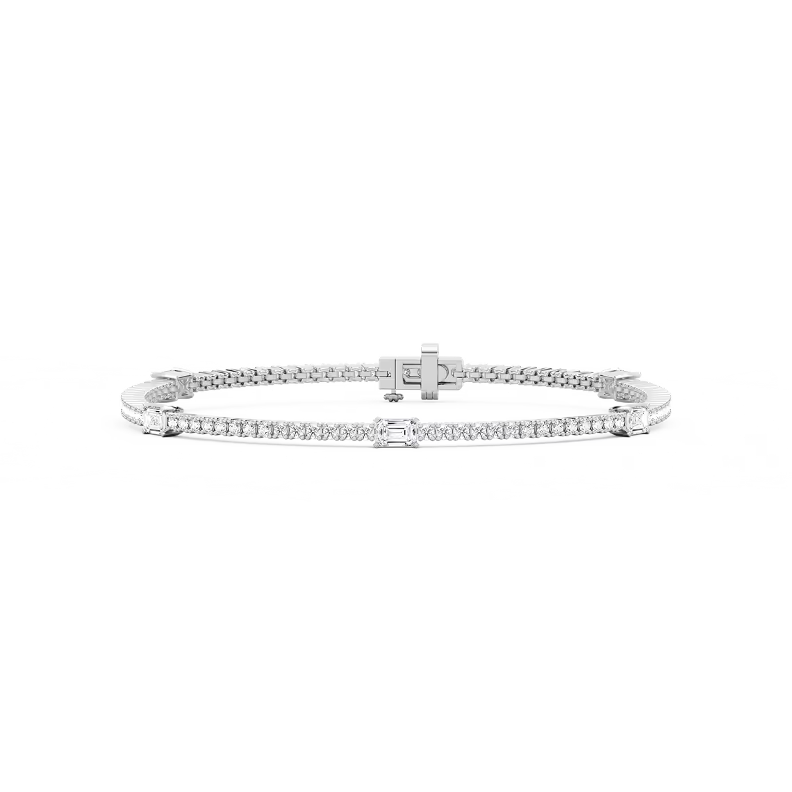 5 Station Tennis Bracelet