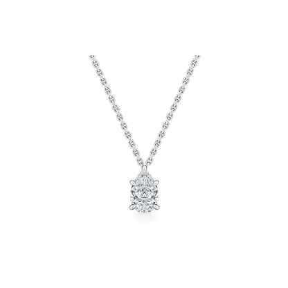 Chelsea Lab Diamond Pear Pendant