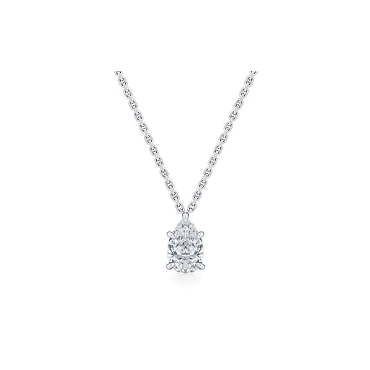 Chelsea Lab Diamond Pear Pendant