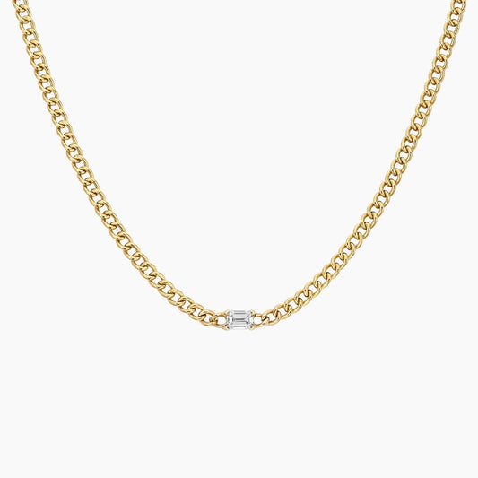 Kendall Lab Diamond Chain Necklace ( 0.67 ct. tw.) in 14K Yellow Gold