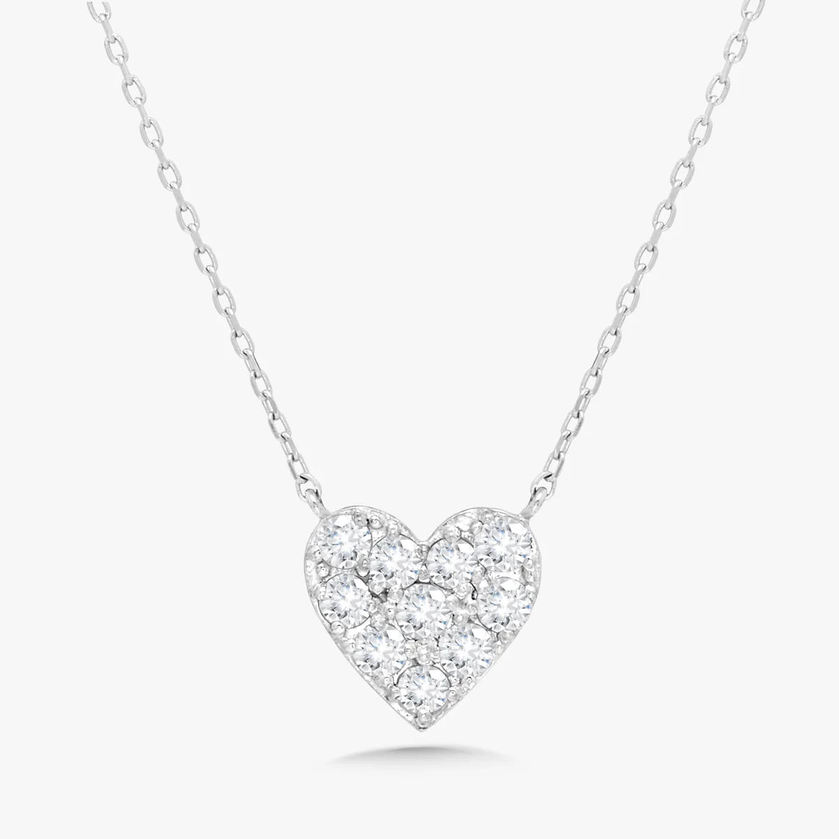 Endless Love Diamond Heart Necklace