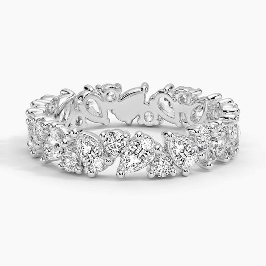 Grand Olivetta Eternity Lab Diamond Ring