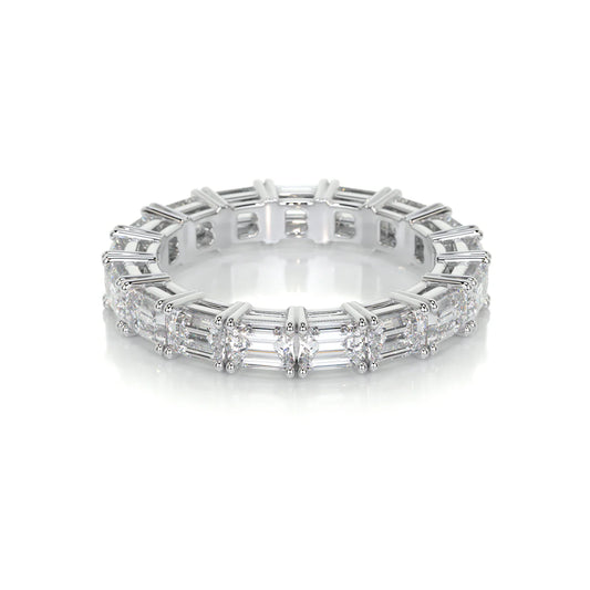 Vicky Lab Grown Diamond Wedding Ring 14K White Gold