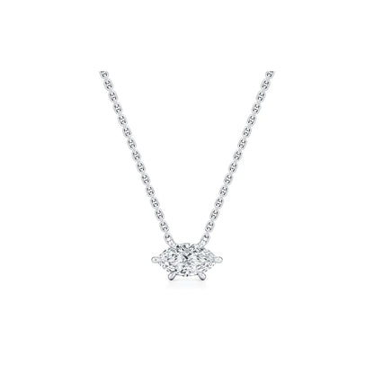 Chelsea Lab Diamond Marquise Pendant