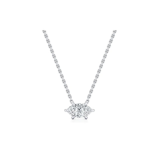 Chelsea Lab Diamond Marquise Pendant