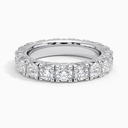 French Pavé Eternity Lab Diamond Ring (2 ct. tw.)