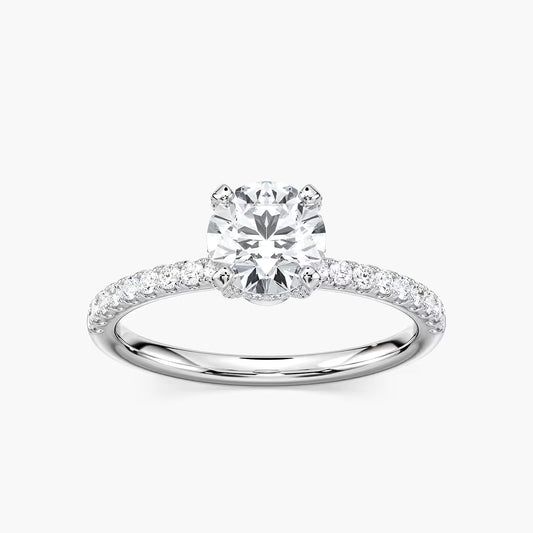 Adelaide Accented Engagement Ring