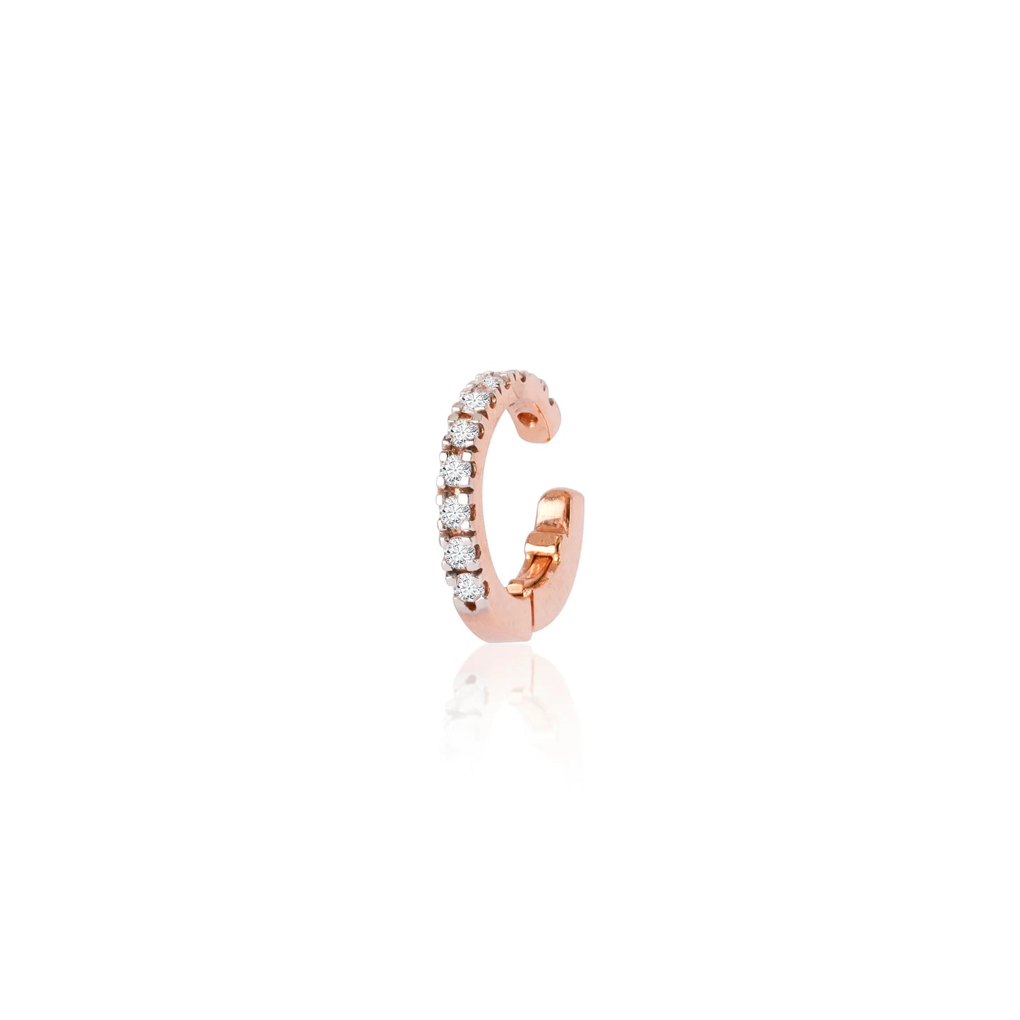 Diamond Prong Ear Cuff