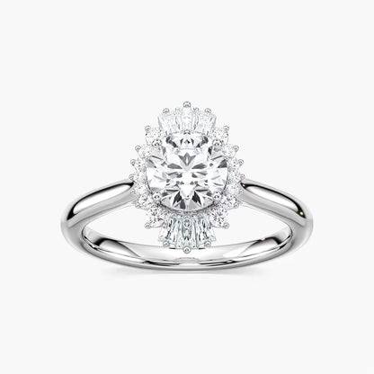 Goddess Vintage Engagement Ring