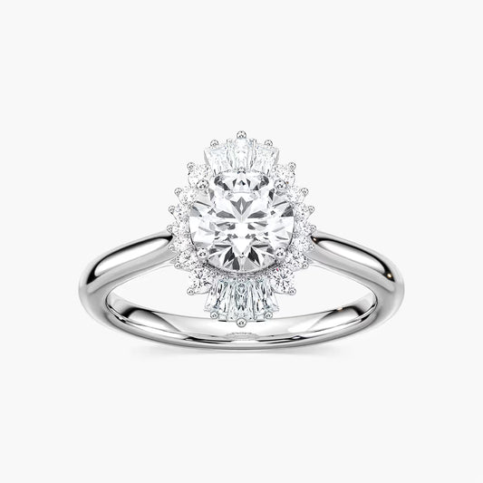 Goddess Vintage Engagement Ring