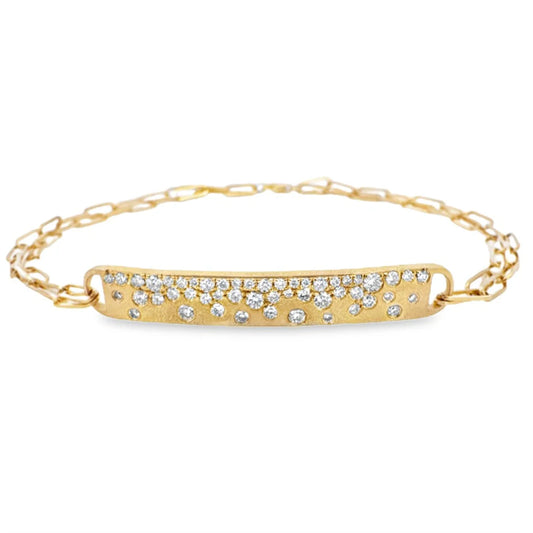 Scattered Diamond Bracelet