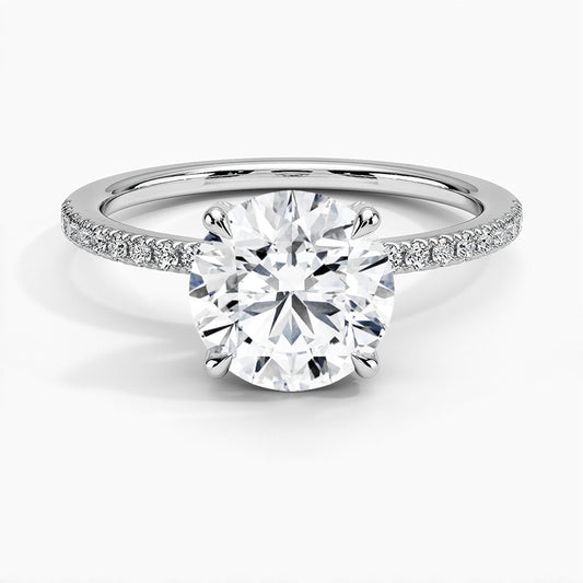 Viviana with 2ct Round Certified Lab Diamond