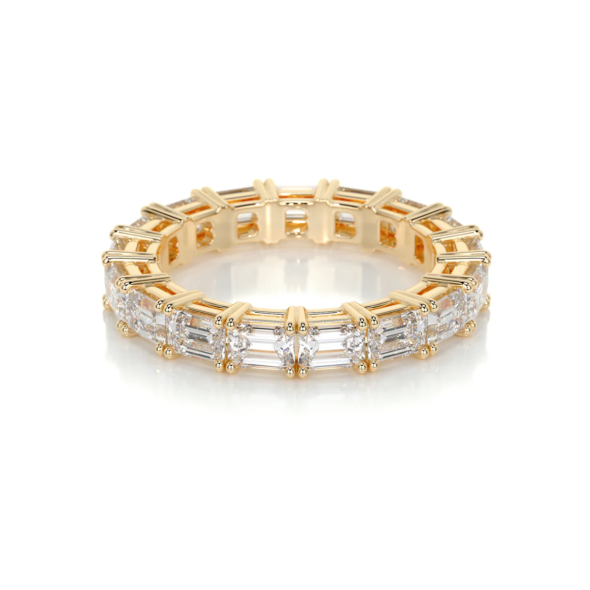 Vicky Lab Grown Diamond Wedding Ring 14K Yellow Gold