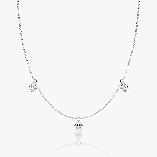 Floating Station Necklace