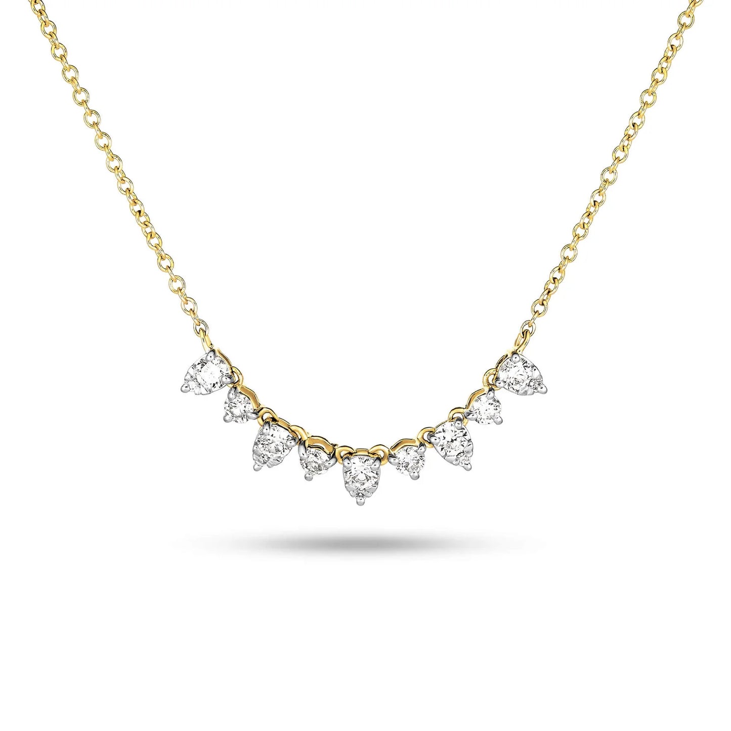 Perfect Pear Tiara Necklace