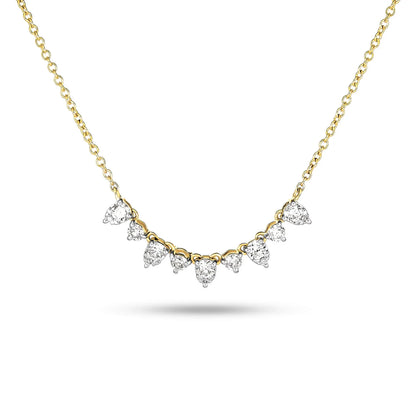 Perfect Pear Tiara Necklace