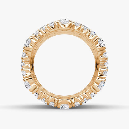 Multi Row Pavé Ring