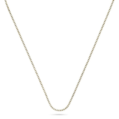 6.65 Carat Unflippable Tennis Necklace