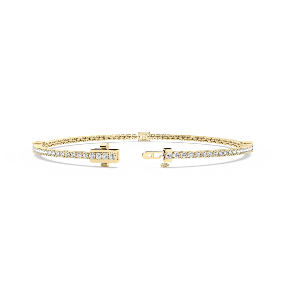 3 Station Tennis Bracelet
