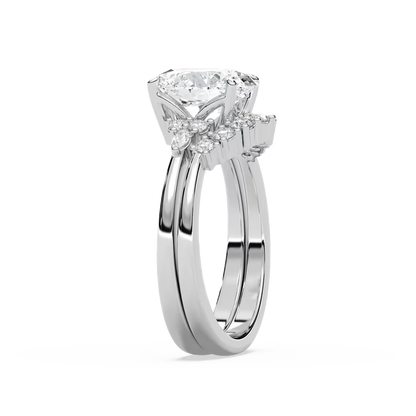 Talia Oval Wedding Set
