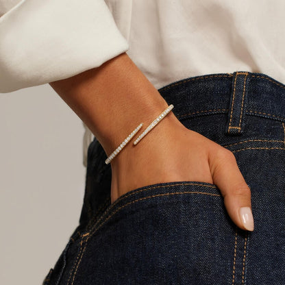 Sonya Lab Diamond Wrap Bracelet (1.50 ct. tw.) in 14K Gold