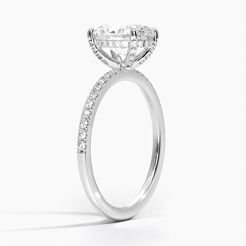 Viviana with 2ct Oval Certified Lab Diamond