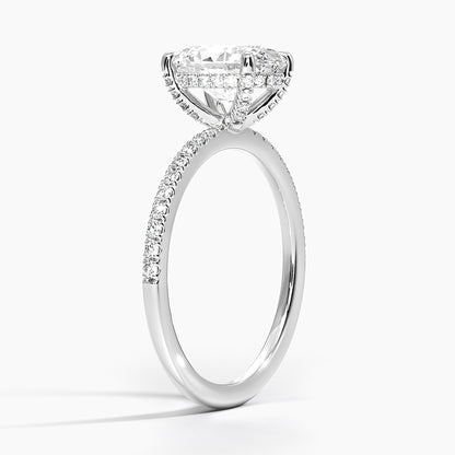 Viviana with 2ct Oval Certified Lab Diamond