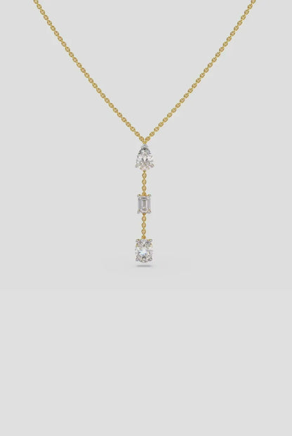 Trio Drop Necklace