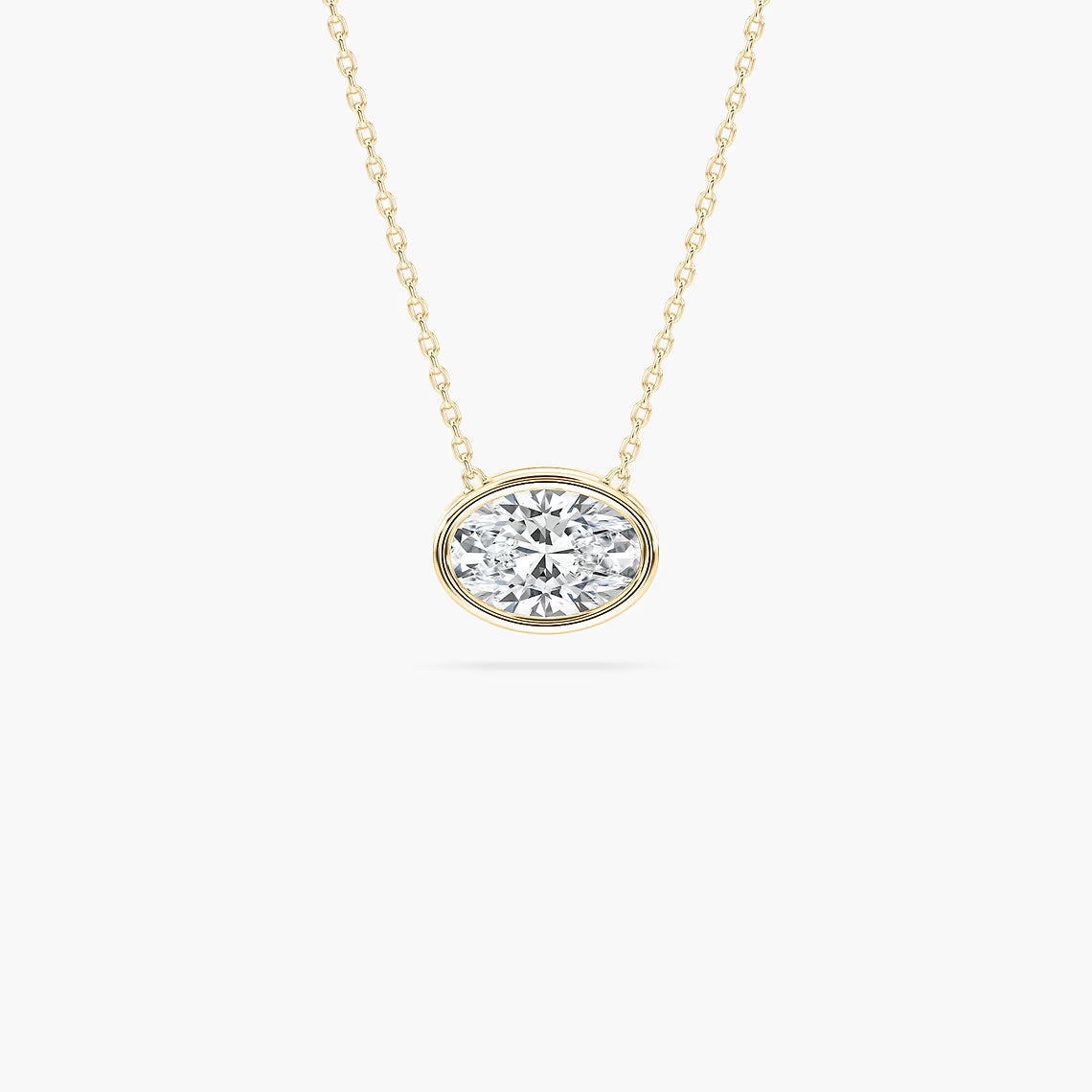 Modern Bezel Pendant