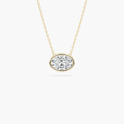 Modern Bezel Pendant