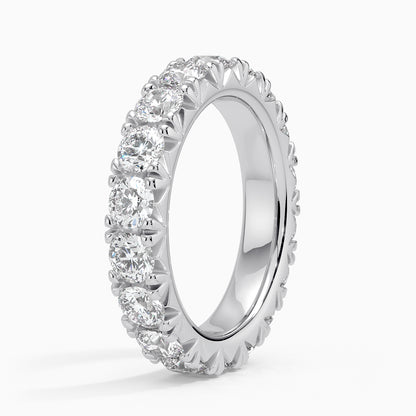 French Pavé Eternity Lab Diamond Ring (2 ct. tw.)