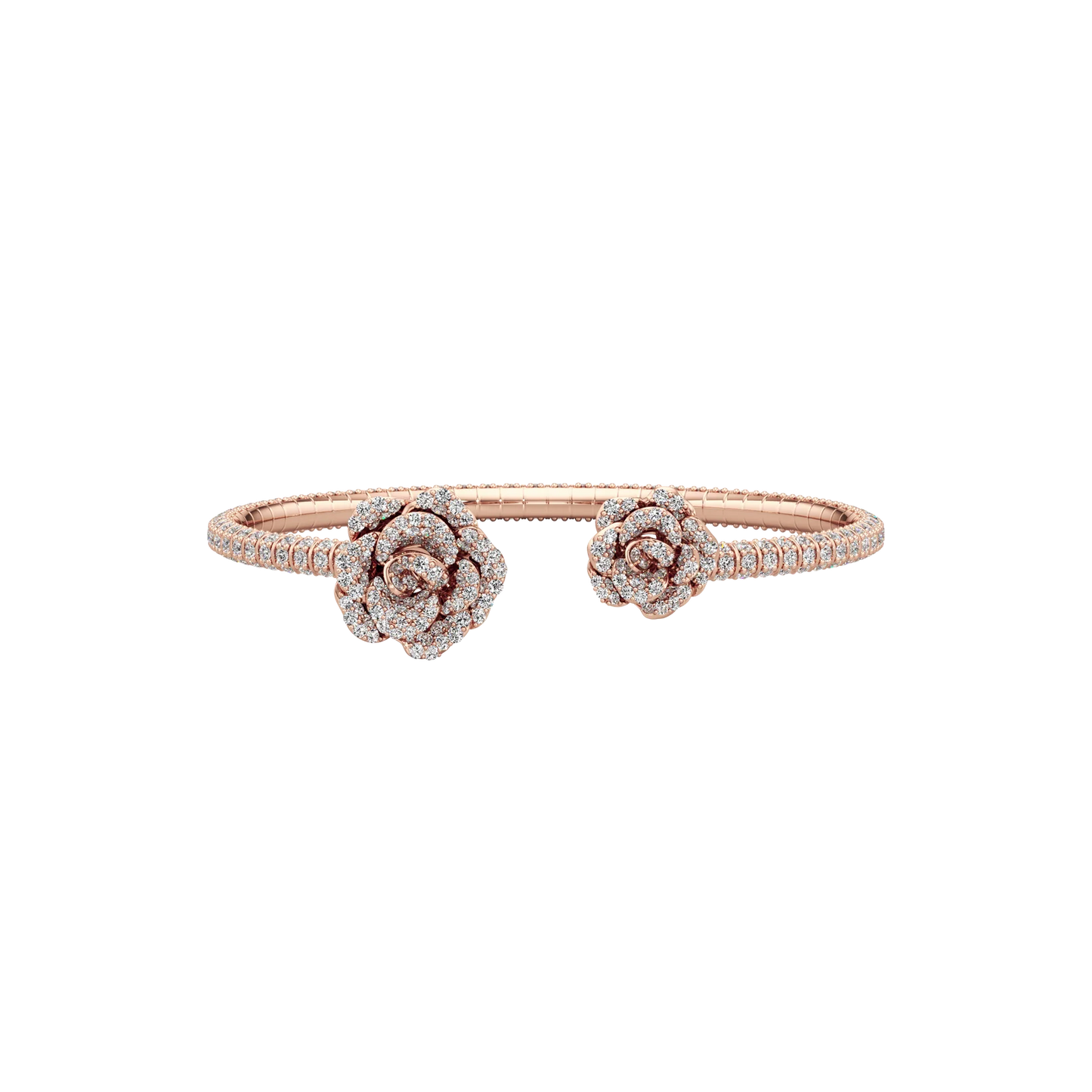 ROSETTE BRACELET DOUBLE MOTIF