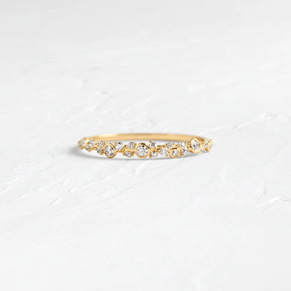 Sprinkle of Sugar Bezel Ring