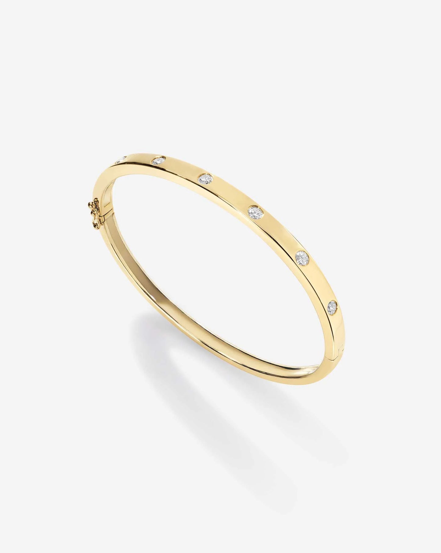 Inlay Diamond Bangle