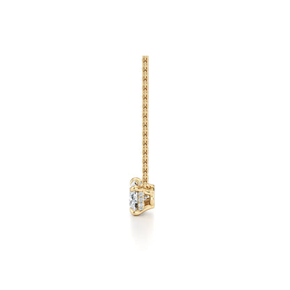 Chelsea Lab Diamond Oval Pendant