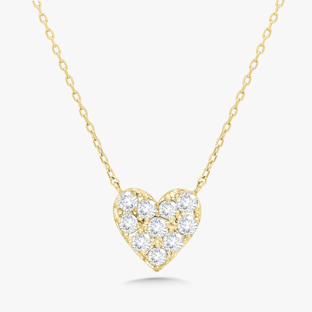 Endless Love Diamond Heart Necklace