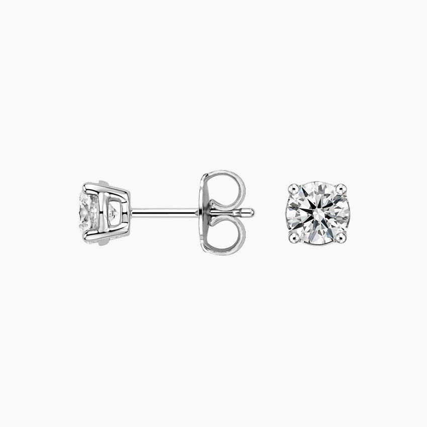 Perfect 4-Prong Lab Diamond Stud Earrings (3/4 ct. tw.) in 18K Gold
