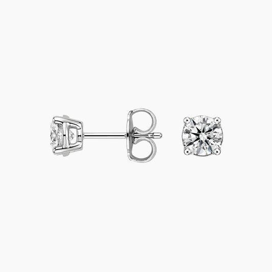 Perfect 4-Prong Lab Diamond Stud Earrings (3/4 ct. tw.) in 18K Gold