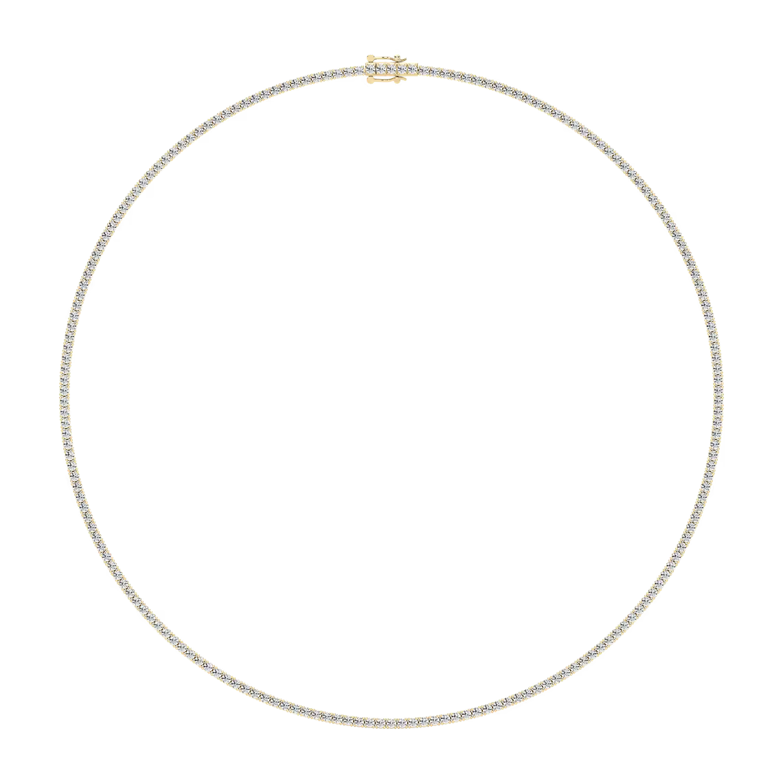 7.0ctw Lab Grown Diamond Tennis Necklace