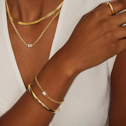 Kendall Lab Diamond Chain Bracelet (0.65 ct. tw.) in 14K Yellow Gold