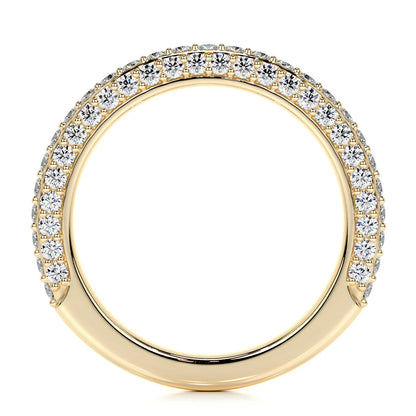 Anastasia Lab Grown Pave Diamond Wedding Ring
