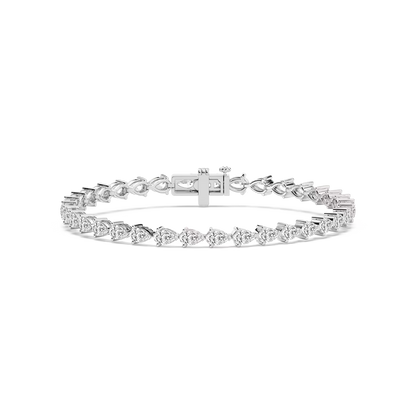 Pear Tennis Bracelet